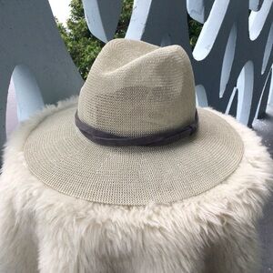 Wyeth Sun Hat Sedona Paper Blend Fedora Hat NWT